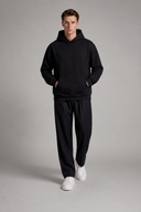 Men’s premium oversized heavyweight hoodie with minimalist luxury silhouette by Thorvyn