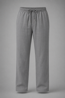Men’s premium white linen trousers with relaxed tailored fit and adjustable drawstring waistband by Thorvyn