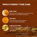 3-Step Kojic Acid Turmeric Brightening Routine