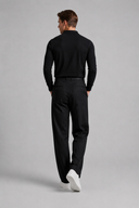 Men’s premium tailored wide-leg trousers with pleated front and minimalist luxury silhouette by Thorvyn