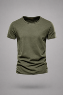 Men’s premium essential t-shirt with minimalist tailored fit and soft-touch fabric by Thorvyn