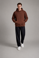 Men’s premium oversized heavyweight hoodie with minimalist luxury silhouette by Thorvyn
