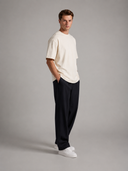 Men’s premium oversized heavyweight hoodie with minimalist luxury silhouette by Thorvyn