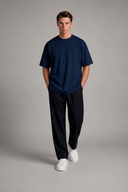 Men’s premium oversized heavyweight hoodie with minimalist luxury silhouette by Thorvyn
