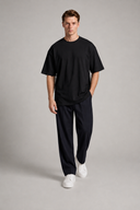 Men’s premium oversized heavyweight hoodie with minimalist luxury silhouette by Thorvyn