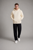 Men’s premium oversized heavyweight hoodie with minimalist luxury silhouette by Thorvyn