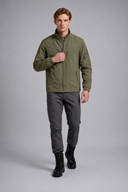 Men’s premium lightweight utility jacket with structured collar and minimalist zip detailing by Thorvyn